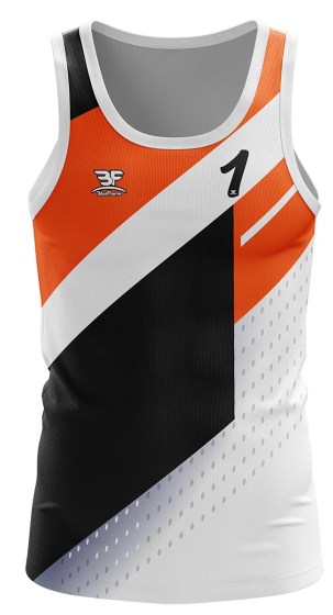 FANELA  ORANGE BLACK4